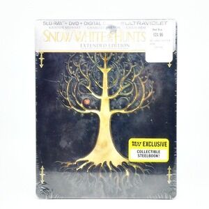 Snow White and The Huntsman (Blu-ray Disc, 2012, SteelBook) - Brand New Sealed